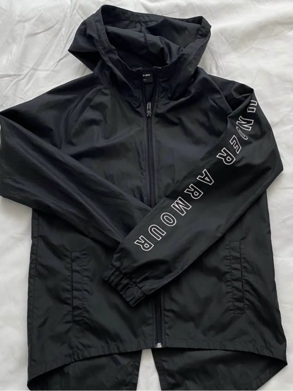 Under Armour Black Windbreaker